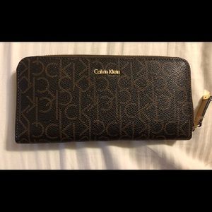 Like new Calvin Klein Monogrammed Wallet